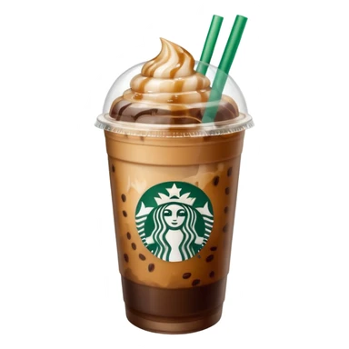 iced coffee starbucks sticker