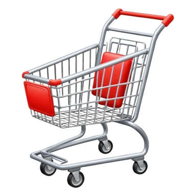 carrito de compras sticker