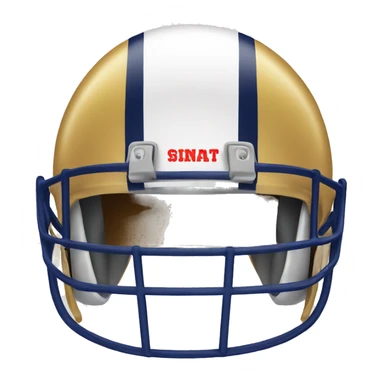 football helmet taco sticker