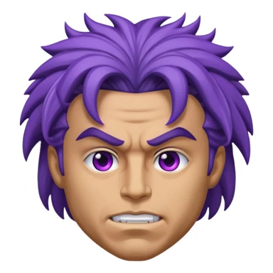 J’aimerais que tu me crées un emoji sur star Platinum dans jojo bizarre Adventure sticker
