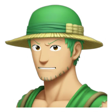 One piece  zoro sticker