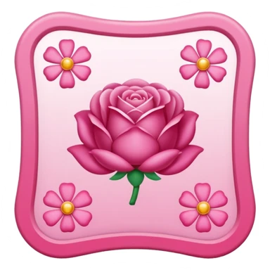 placa de petry com bolinhas rosas pequenas sticker
