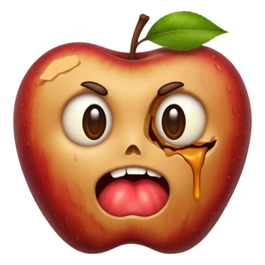 Rotten Apple sticker