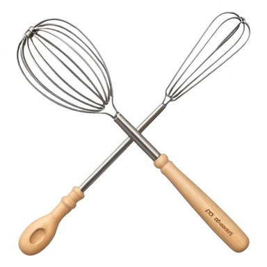 Danish dough wisk sticker