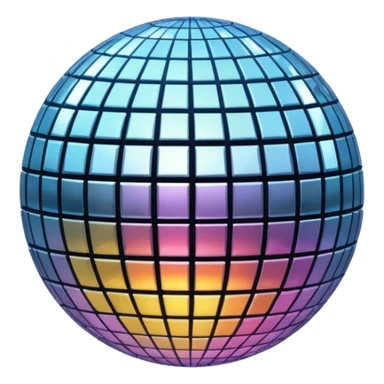 Bola de disco  sticker