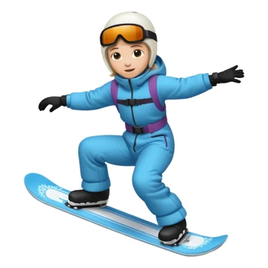 SNOW BOARD SKİ sticker