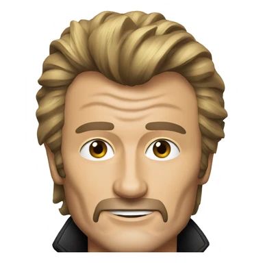Johnny Hallyday sticker