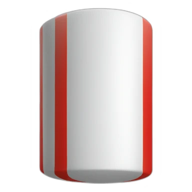 red-and-white-cylinder sticker