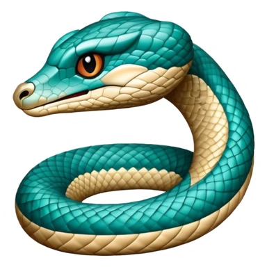 Arizona diamondback teal sticker
