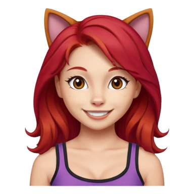 Cat Valentine sticker