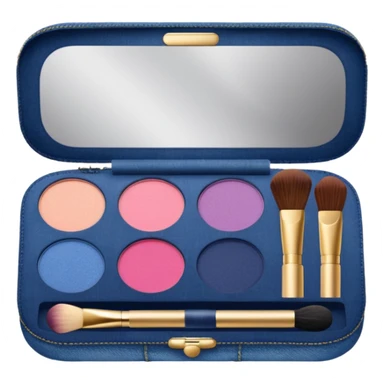 Make up kit nyx denim floral design sticker
