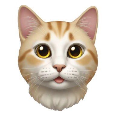 Lachende Katze sticker