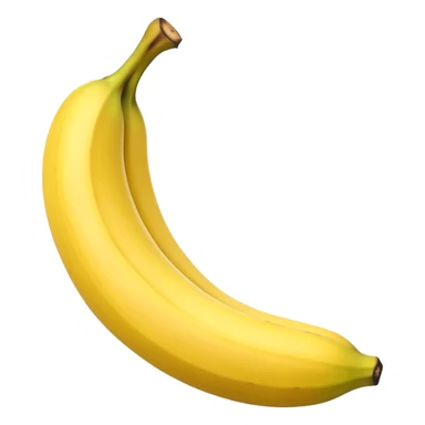 crea un emoji de un guineo sticker