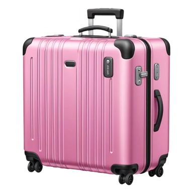 luggage rimowa pink sticker