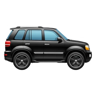 suv side view sticker