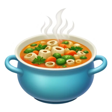 yummy soup sticker