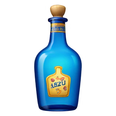 Clase azul tequila bottle  sticker