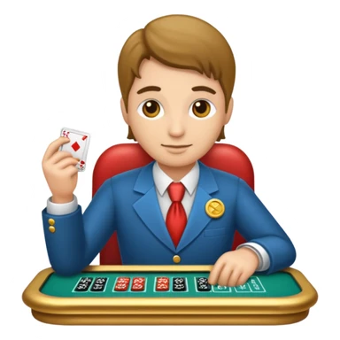 casino cashier sticker