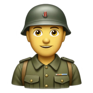 German soldier from 1939 sticker