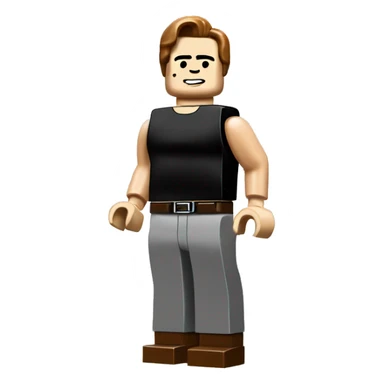 Arnold Schwarzenegger lego full body sticker