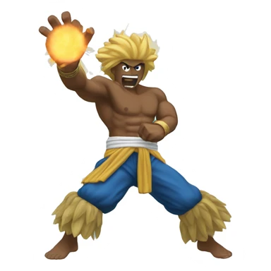Kamehameha ball sticker