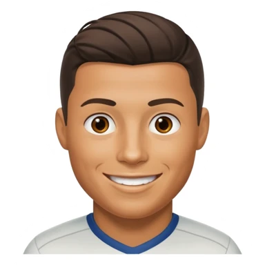 Ronaldo 2008 smiling  sticker