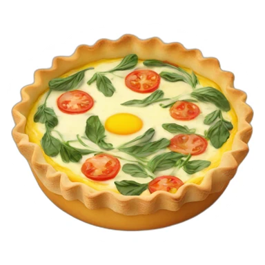 Quiche bistrot sticker