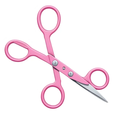 Una Tijera para costura Rosa y bonita  sticker