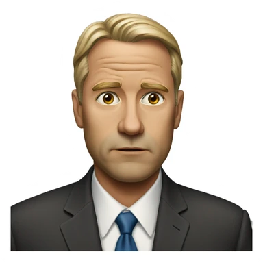 politic photorealistic serious sticker