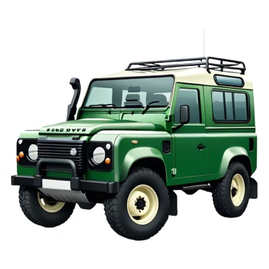 Land Rover Defender - Land Rover (Model Year: 2022) (Iconic colour: Green) sticker