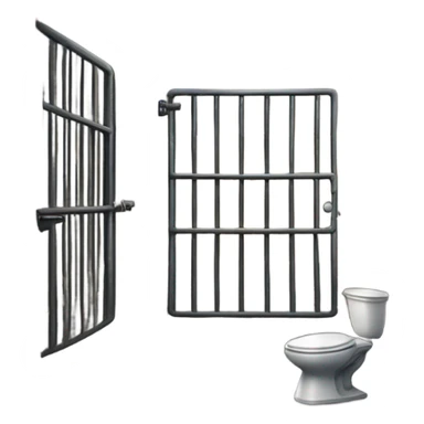 Jail cell sticker