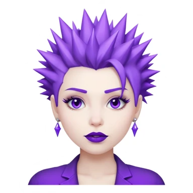 violet from ultraviolet sticker