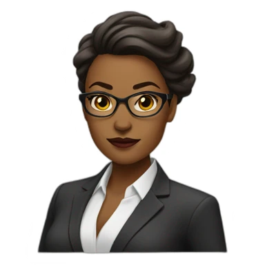 badass business women  sticker