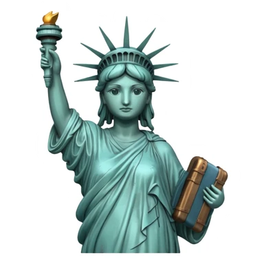 Statue of Liberty full sticker