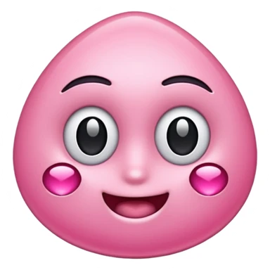 Coração rosa mais pontudo  sticker