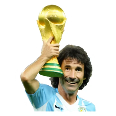 kempes con la copa del mundo sticker