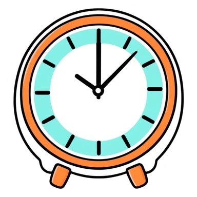 Clock ittt sticker