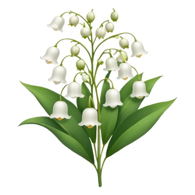 Lily of the valley  sticker