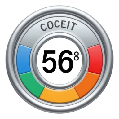 A clean, minimalist “credit counter” badge icon that communicates cumulative usage of design tokens (colours, font sizes, spacing) with an intentional economy of variation. sticker