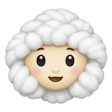 make up cotton sticker