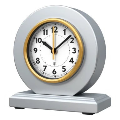 posmodern mantel clock sticker