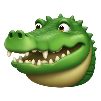 Fat crocodile  sticker