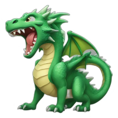 dragon roar sticker