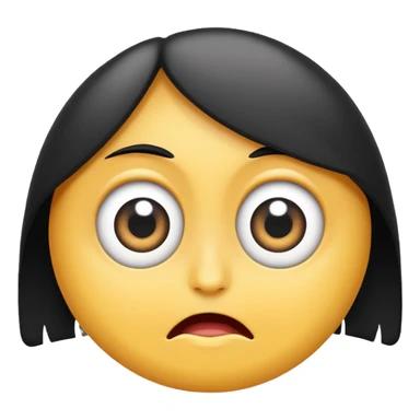 Make them rolling eyes  sticker