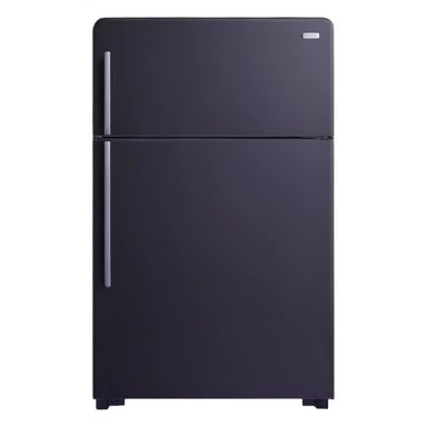 refrigerator with digital screen sticker