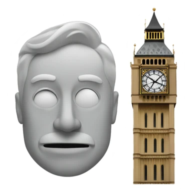 London big ben  sticker