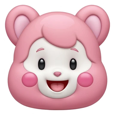 My melody laughing sticker