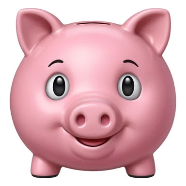 Piggy money sticker