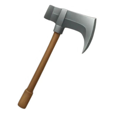 mining pickaxe sticker