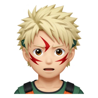 katsuki bakugo sticker